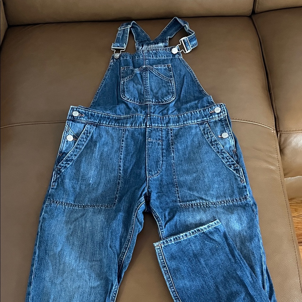Denim overalls